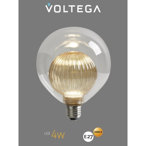 Лампа светодиодная Voltega 271 E27 4Вт 3000K 8572 в Нижнем Новгороде фото 2