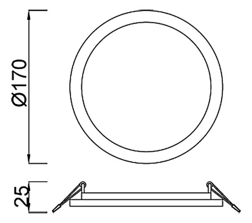 Встраиваемый светильник Mantra Saona C0182 в Нижнем Новгороде фото 2