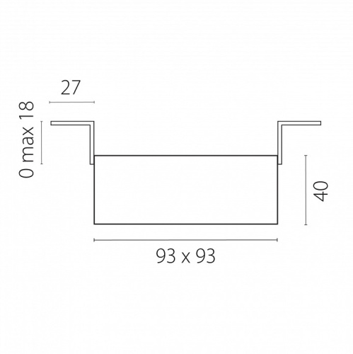Встраиваемый светильник Lightstar Domino G214507 в Нижнем Новгороде фото 5