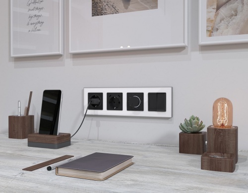 Терморегулятор электромеханический для теплого пола без рамки Ambrella Volt ALFA MA805710 в Нижнем Новгороде фото 2