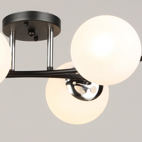 Потолочная люстра 02318-0.3-06 BK+CH в Нижнем Новгороде фото 3