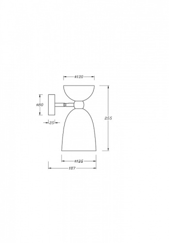 Бра Maytoni Cloches MOD113WL-01W в Омске фото 4