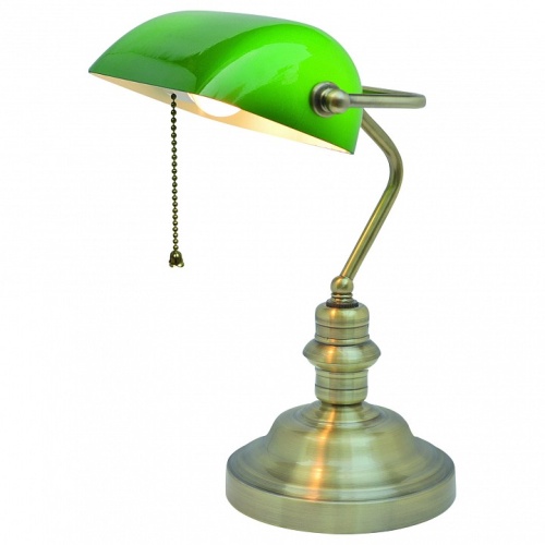 Настольная лампа офисная Arte Lamp Banker A2492LT-1AB в Новой Ляле