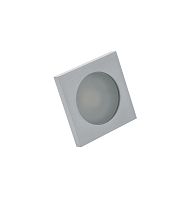 DK3013-AL Встраиваемый светильник влагозащ., IP 44, 50 Вт, GU10, серый, алюминий в Кольчугино