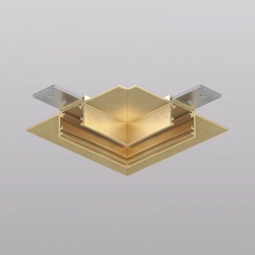 Соединитель угловой L-образный для треков встраиваемых Denkirs SHINE HIDE TR5705-SB в Нижнем Новгороде фото 3