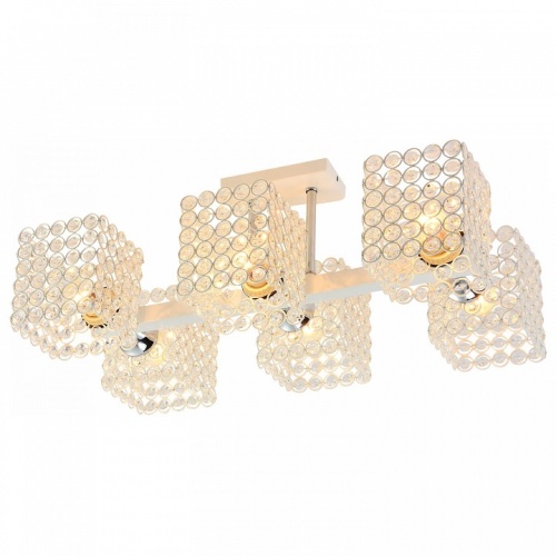 Люстра на штанге 01335-0.3-06 WH+CR в Нижнем Новгороде фото 4