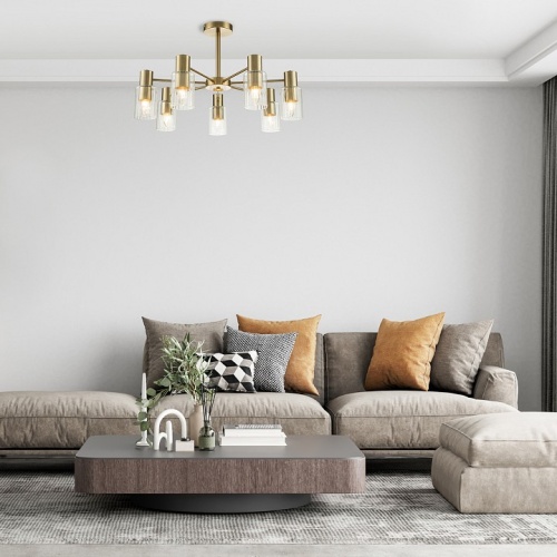 Люстра на штанге Escada Diversity 2120/7P Gold в Нижнем Новгороде фото 5