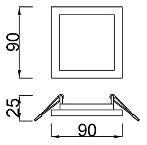 Встраиваемый светильник Mantra Saona C0190 в Нижнем Новгороде фото 2