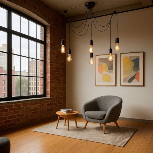 Подвесная люстра Imperiumloft  Spider01 в Нижнем Новгороде фото 7