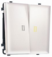 Выключатель двухклавишный с подсветкой без рамки Ambrella Volt MS MS204010 в Нижнем Новгороде