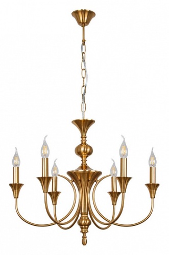 Подвесная люстра Arte Lamp Collinetta A4094LM-6PB в Нижнем Новгороде фото 3