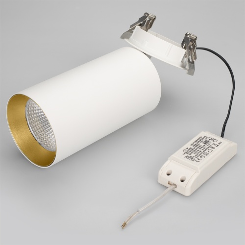 Светильник SP-POLO-BUILT-R95-25W White5000 (WH-GD, 40 deg) (Arlight, IP20 Металл, 3 года) в Зеленогорске фото 11
