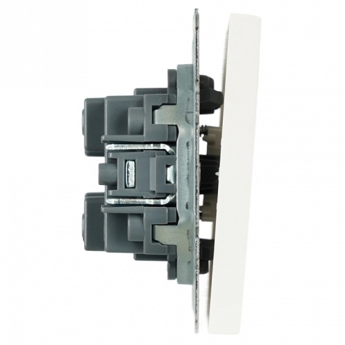 Выключатель двухполюсной самовозвратный без рамки Stekker Эмили 50324 в Нижнем Новгороде фото 3