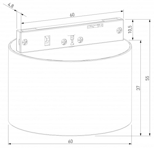 Накладной светильник Elektrostandard Mini Magnetic a067278 в Нижнем Новгороде фото 2