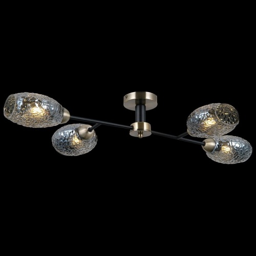 Потолочная люстра ILLUMICO IL0285 IL0285-4CSQ-79 BK AB в Нижнем Новгороде фото 4