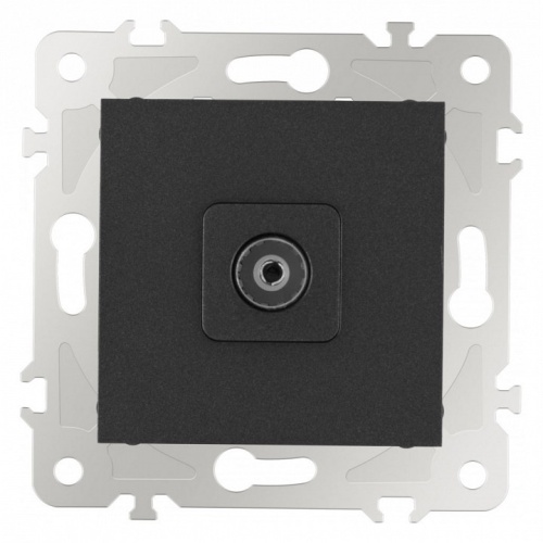 ТВ-розетка без рамки Arte Milano am-203 203.43-1.black в Нижнем Новгороде
