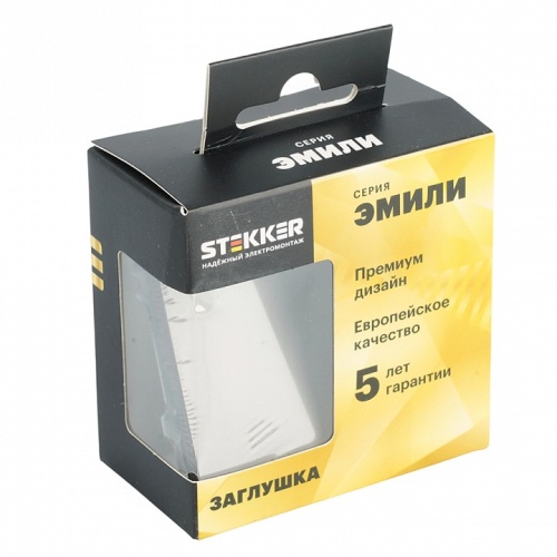 Заглушка для поста, без рамки Stekker Эмили 49935 в Нижнем Новгороде фото 6