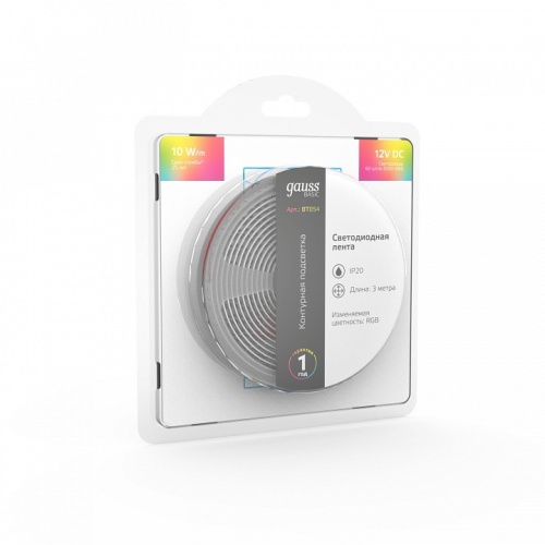 Лента светодиодная Gauss Basic BT054 в Нижнем Новгороде фото 12