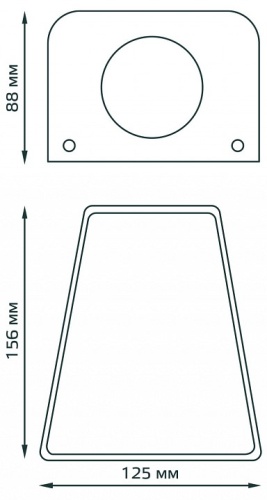 Накладной светильник Gauss Sigma GD163 в Нижнем Новгороде фото 2