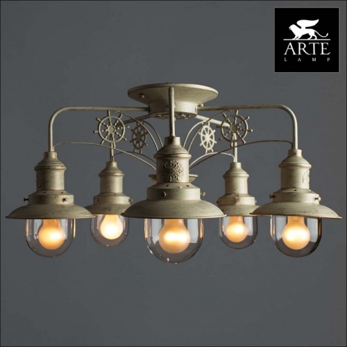 Потолочная люстра Arte Lamp Sailor A4524PL-5WG в Нижнем Новгороде фото 7