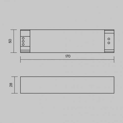 Блок питания Maytoni Power Supply Magnetic PSL005-100W-48V-IP20 в Арзамасе фото 2