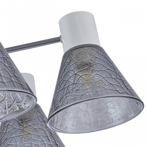 Люстра на штанге Arte Milano Napoli-322408 322408/5 CR+WH в Нижнем Новгороде фото 6