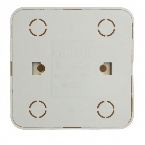 Выключатель двухклавишный Stekker София 49289 в Нижнем Новгороде фото 4