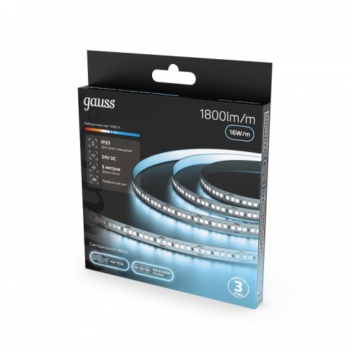 Лента светодиодная Gauss  23637042014 в Нижнем Новгороде фото 6