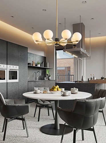 Люстра на штанге Mizi`en Grace MZ121552-6-670 в Нижнем Новгороде фото 2