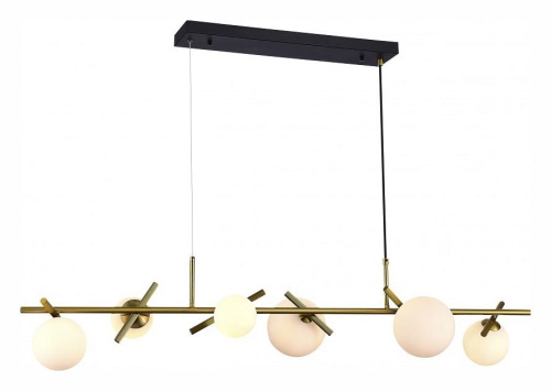 Подвесной светильник iLamp Golden 2134-6L BR+MBK в Нижнем Новгороде фото 3