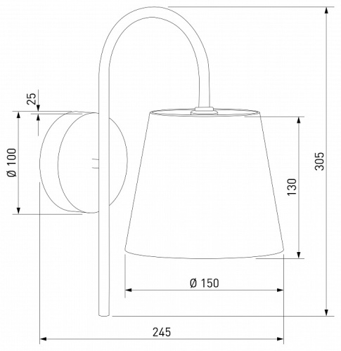 Бра Eurosvet Pearl 101013 латунь/перламутр в Нижнем Новгороде фото 2