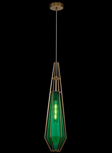 Подвесной светильник Indigo Vista 11012/A/1P Green в Советске фото 4