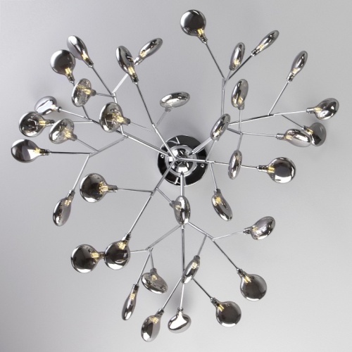 Потолочная люстра Bogate's Lamella 556 хром / дымчатый в Нижнем Новгороде фото 3