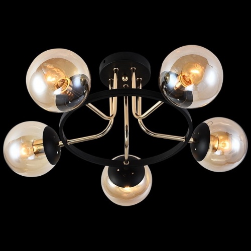 Люстра на штанге 01344-0.3-05 BK+FGD в Нижнем Новгороде фото 3