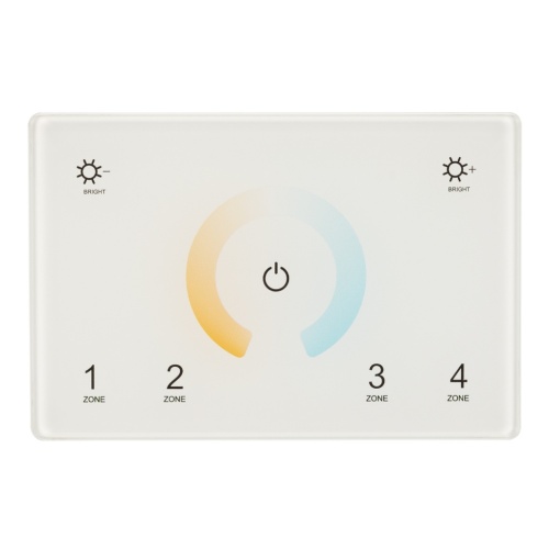 Панель Sens SMART-P81-MIX White (230V, 4 зоны, 2.4G) (Arlight, IP20 Пластик, 5 лет) в Звенигороде