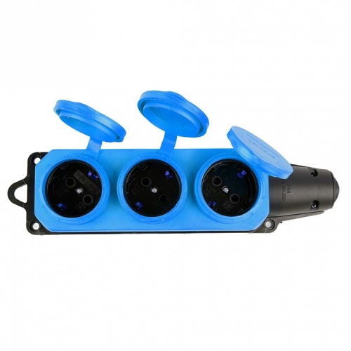 Розетка переносная разборная с заземлением и крышкой Stekker Одри 49403 в Нижнем Новгороде фото 4