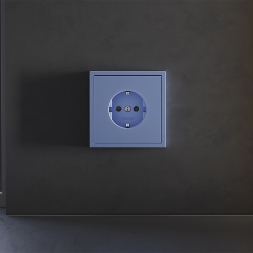 Накладка для розетки с заземлением и со шторками Voltum S70 VLS000715 в Нижнем Новгороде фото 5