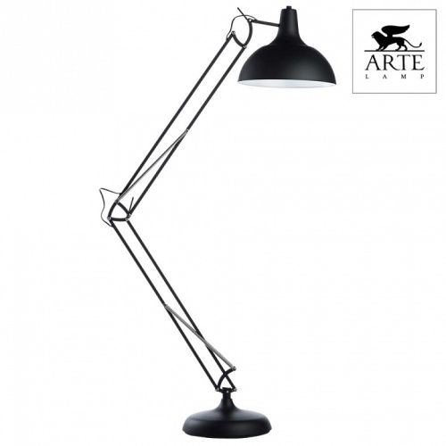 Торшер Arte Lamp Goliath A2487PN-1BK в Гаджиево фото 4