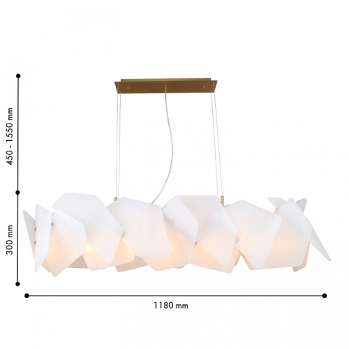 Подвесная люстра Favourite Lanvin 4725-12P в Нижнем Новгороде фото 2