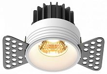 Встраиваемый светильник Maytoni Round DL058-7W2.7K-TRS-W в Заполярном