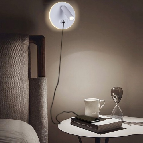 Бра 86203-9.2-001KT LED12W+USB WT в Нижнем Новгороде фото 3