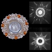 Встраиваемый светильник  00755-9.0-001CN MR16+LED3W CL+TEA в Нижнем Новгороде