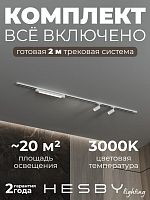 Комплект трековый Hesby Lighting Skylite №5 HSBL_kompl_S005_NI2W3K в Нижнем Новгороде