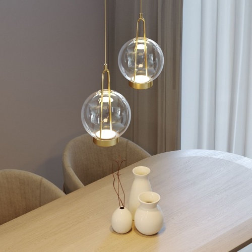 Подвесной светильник Eurosvet Frasco 50267/1 LED латунь в Нижнем Новгороде фото 5