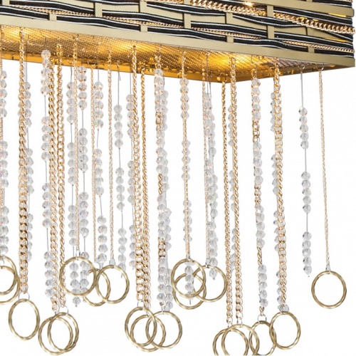 Подвесной светильник Lucia Tucci Perso PERSO 4930.6 gold&black в Нижнем Новгороде фото 2