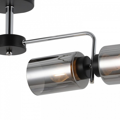 Люстра на штанге ILLUMICO  IL8249-4COU-79 BK CR в Нижнем Новгороде фото 3