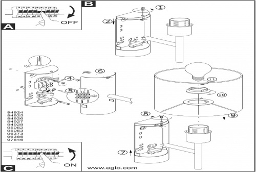 Бра Eglo Viserbella 97645 в Нижнем Новгороде фото 2
