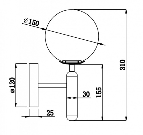 Бра Freya Zelda FR5122WL-01BS в Нижнем Новгороде фото 2