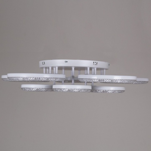 Люстра на штанге  87120-0.3-5+5C WH в Нижнем Новгороде фото 5