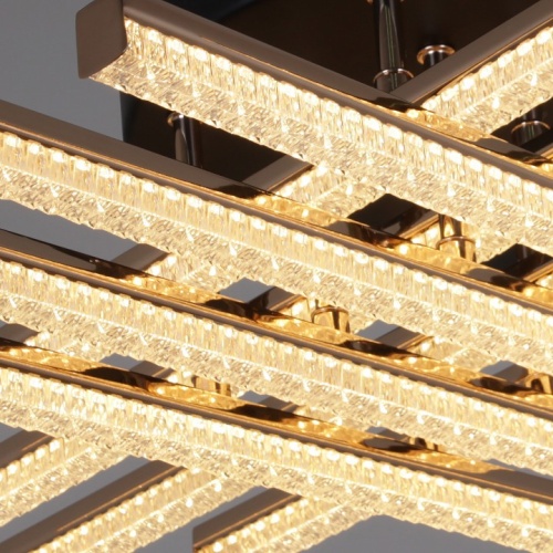 Люстра на штанге  86090-0.3-08 BK+FG в Нижнем Новгороде фото 3